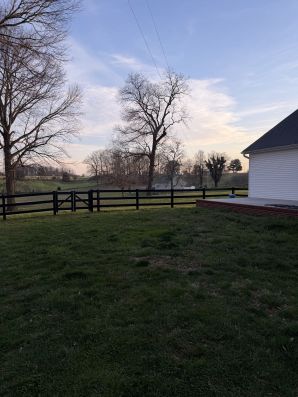 Split Rail Fence Installation